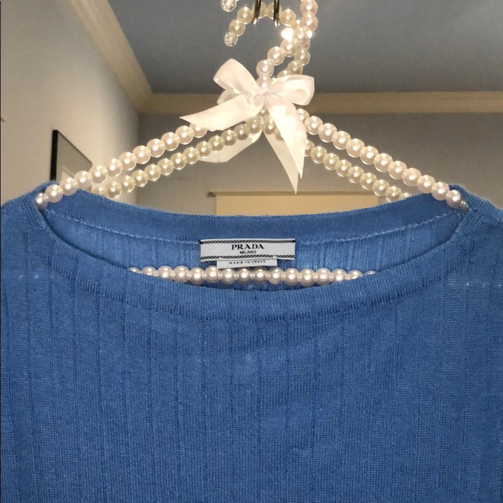 Long sleeve Prada cashmere sweater